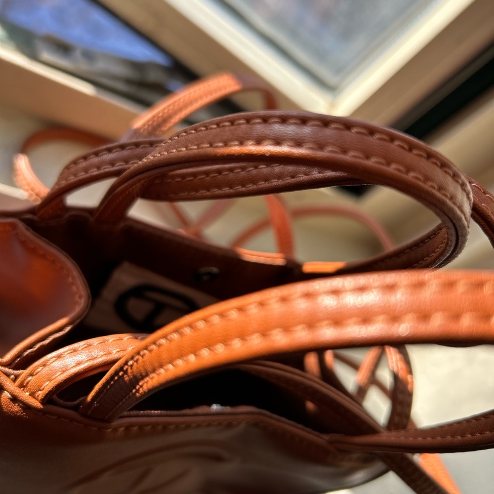 Chocolate Small Shopping Telfar Bag